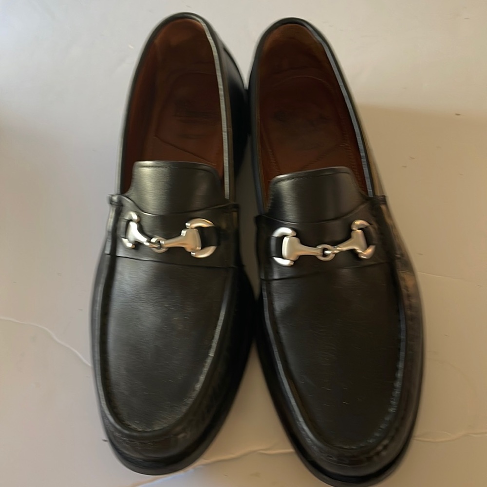 Allen Edmonds Lucca brown Suede Loafer Mens size 12